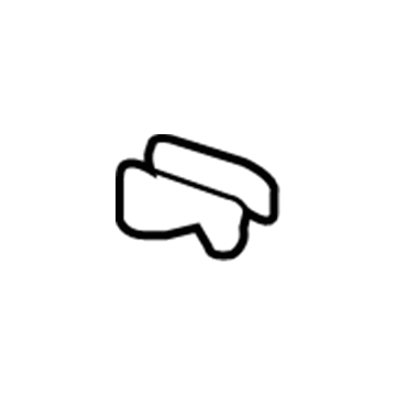 Hyundai 98356-3F000 Clip-Windshield Wiper 98356-3F000 Hyundai Clip-Windshield Wiper Illustration 1 of 1