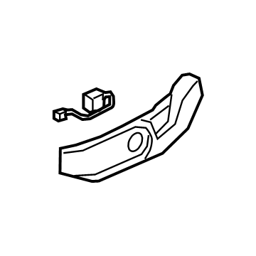 Hyundai 88191-J3110-NNB Front Seat Outer Shield Cover Left Hand 88191-J3110-NNB Hyundai Front Seat Outer Shield Cover Left Hand Illustration 1 of 1