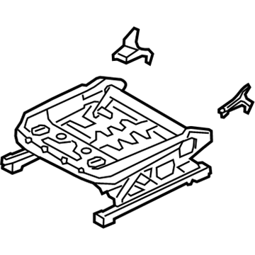 Hyundai 88500-K9140-NNB Left Hand Track Assembly 88500-K9140-NNB Hyundai Left Hand Track Assembly Illustration 1 of 1