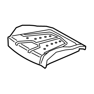 Hyundai 88150-K9000 Front Seat Cushion Pad Assembly Left Hand 88150-K9000 Hyundai Front Seat Cushion Pad Assembly Left Hand Illustration 1 of 1