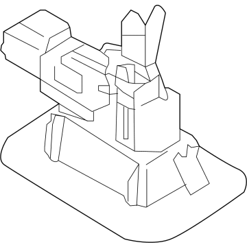 92501-D2500 Hyundai Lamp Assembly-License Plate,LH Illustration 1 of 1