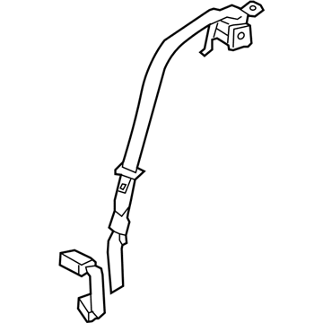2009 Hyundai Sonata Seat Belt - 89850-3Q000-RY
