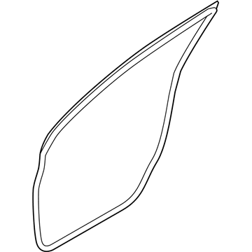 2009 Hyundai Accent Door Seal - 82140-1E000