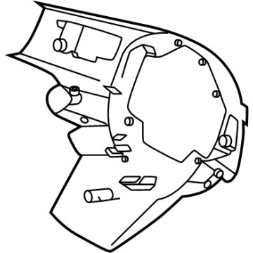 2025 Hyundai Ioniq 5 Steering Column Cover - 56120-GI500-YGN