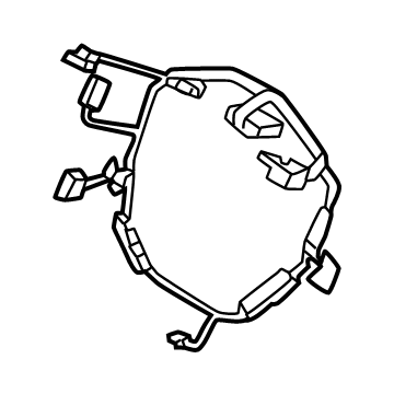 Hyundai 56190-GI700 Extension Wire Left Hand 56190-GI700 Hyundai Extension Wire Left Hand Illustration 1 of 1