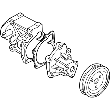 Hyundai Sonata Hybrid Water Pump - 25100-2G800