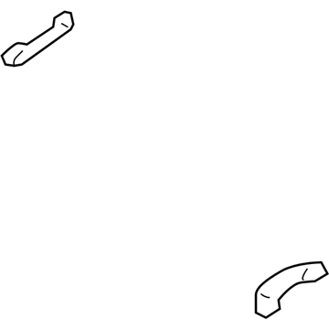 Hyundai 85340-2B040-SH Roof Assist Handle Assembly 85340-2B040-SH Hyundai Roof Assist Handle Assembly Illustration 1 of 1