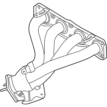 2020 Hyundai Elantra GT Catalytic Converter - 28510-2EHK0