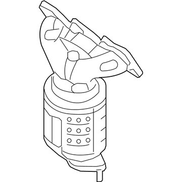2006 Hyundai Santa Fe Catalytic Converter - 28510-3C440
