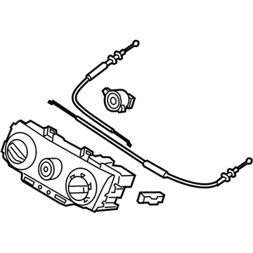 2022 Hyundai Kona A/C Switch - 97250-J9AF0-TMT