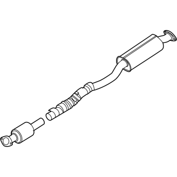 2024 Hyundai Kona Muffler - 28600-BE250