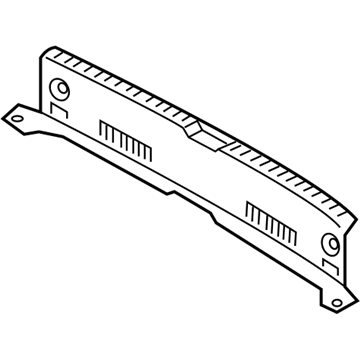 85770-B1000-RRY Hyundai Trim Assembly-Rear Transverse Illustration 1 of 1