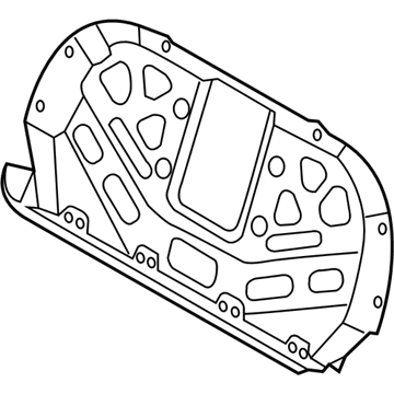 69330-B1010 Hyundai Partition Assembly-Panel & Trim Illustration 1 of 1