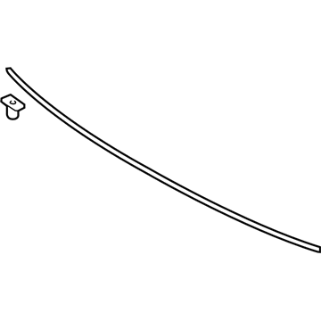 86357-G3000 Hyundai Strip Assembly-Front Bumper Upper Illustration 1 of 1