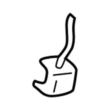 Hyundai 89320-38200 Rear Seat Back Lock Assembly Left Hand 89320-38200 Hyundai Rear Seat Back Lock Assembly Left Hand Illustration 1 of 1