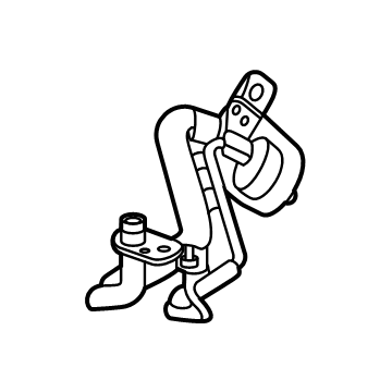 Hyundai 97924-P6000 HOSE-REAR WATER OUT 97924-P6000 Hyundai HOSE-REAR WATER OUT Illustration 1 of 1