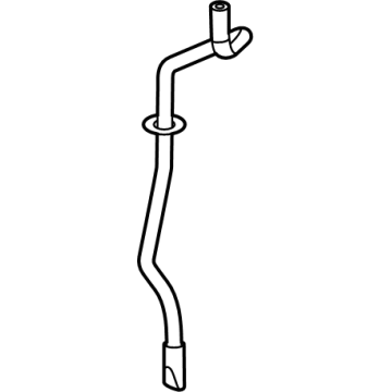 Hyundai 97543-P6000 HOSE-WATER 97543-P6000 Hyundai HOSE-WATER Illustration 1 of 1