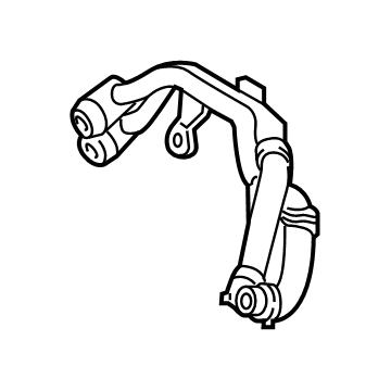 28235-2B740 Hyundai Pipe & Hose Assembly-Turbo Changer WATERFEED Illustration 1 of 1