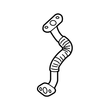 Hyundai 28245-2B740 Pipe-Oil Turbocharger 28245-2B740 Hyundai Pipe-Oil Turbocharger Illustration 1 of 1