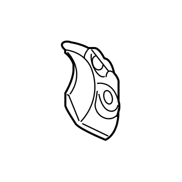 Hyundai 28528-2B750 Protector "C"-Heat 28528-2B750 Hyundai Protector "C"-Heat Illustration 1 of 1