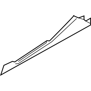 84612-D2100-NNB Hyundai Console Garnish Assembly Right Hand Illustration 1 of 1