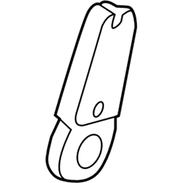 Hyundai 89370-4D120-KS Cover-Rear Seat Recliner,LH 89370-4D120-KS Hyundai Cover-Rear Seat Recliner,LH Illustration 1 of 1