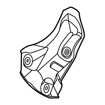 Hyundai Santa Fe Exhaust Heat Shield - 28525-2S301