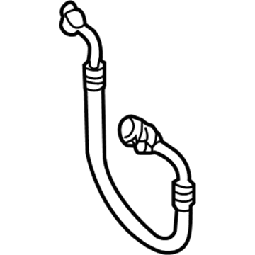 97763-2E100 Hyundai Cooler Line Suction Hose Illustration 1 of 1