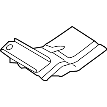 Hyundai 49548-2R000 Heat Protector 49548-2R000 Hyundai Heat Protector Illustration 1 of 1
