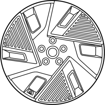2024 Hyundai Ioniq 5 Spare Wheel - 52910-GI210