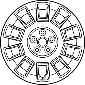 2025 Hyundai Ioniq 5 Spare Wheel - 52910-PI110