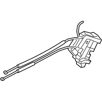 Hyundai Accent Door Latch Assembly - 81420-J0010
