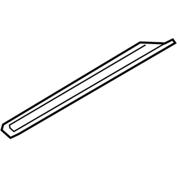 85873-G2500-T9Y Hyundai Trim-Front Door Step LH Illustration 1 of 1