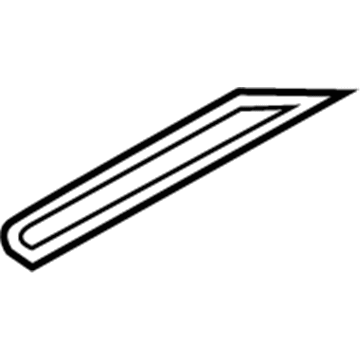 85877-G2500-T9Y Hyundai Trim-Rear Door Step LH Illustration 1 of 1