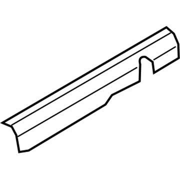 Hyundai 85870-G2000-T9Y Front Door Scuff Trim Assembly Left Hand 85870-G2000-T9Y Hyundai Front Door Scuff Trim Assembly Left Hand Illustration 1 of 1