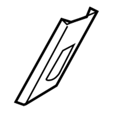 85833-G2000-YGE Hyundai Cover-Height ADJUSTER LH Illustration 1 of 1