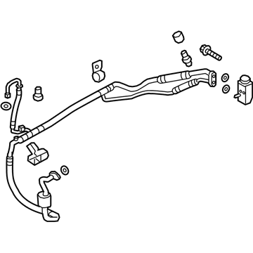 Hyundai A/C Hose - 97759-2W501