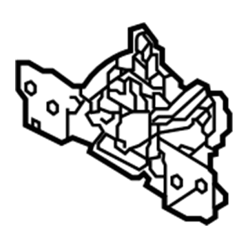 81130-G2000 Hyundai Hood Latch Assembly Illustration 1 of 1