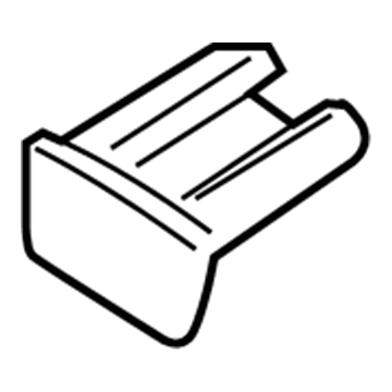Hyundai 87253-A5000 Piece-Roof Garnish End Front,LH 87253-A5000 Hyundai Piece-Roof Garnish End Front,LH Illustration 1 of 1