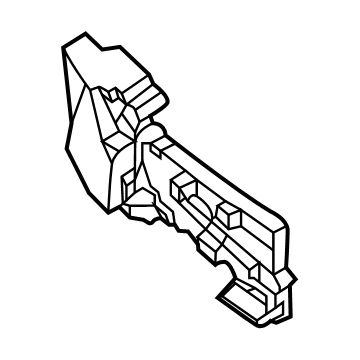Hyundai 86524-L5000 ABSORBER-Front Bumper Energy,R 86524-L5000 Hyundai ABSORBER-Front Bumper Energy,R Illustration 1 of 1