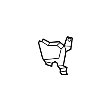 86568-G2500 Hyundai Duct Assembly-Air Curtain,RH Illustration 1 of 1