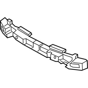 86520-G2550 Hyundai Front Bumper Energy Absorber Illustration 1 of 1