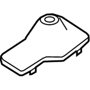 84645-B1000-RRY Hyundai Shift Lever Boot Assembly Illustration 1 of 1