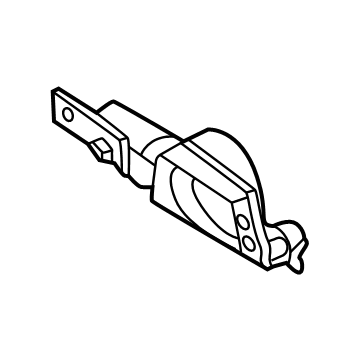Hyundai 92475-L1500 GARNISH-BACK PNL 92475-L1500 Hyundai GARNISH-BACK PNL Illustration 1 of 1