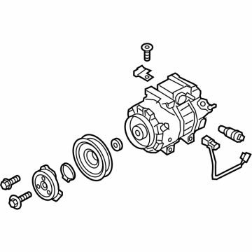 2020 Hyundai Genesis G90 A/C Compressor - 97701-J6000