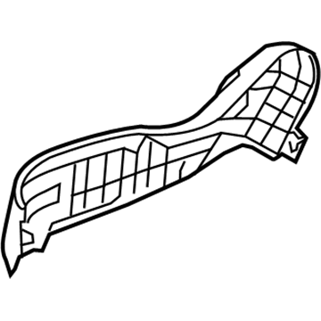 Hyundai 88291-H9000-WK Shield Cover-Front Seat Outer,RH 88291-H9000-WK Hyundai Shield Cover-Front Seat Outer,RH Illustration 1 of 1