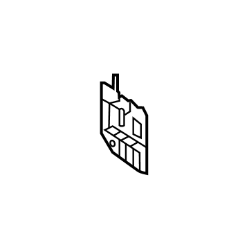 Hyundai 64575-R5000 Bracket Assembly-Carrier UPR MTG,L 64575-R5000 Hyundai Bracket Assembly-Carrier UPR MTG,L Illustration 1 of 1