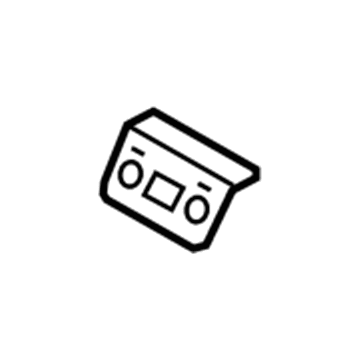 84621-3S000-4X Hyundai Bezel-Console Uppercover Illustration 1 of 1