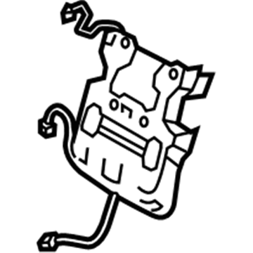 88340-F2100 Hyundai L/Support Assembly Illustration 1 of 1