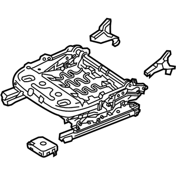 Hyundai 88500-G2331-T9Y Left Hand Track Assembly 88500-G2331-T9Y Hyundai Left Hand Track Assembly Illustration 1 of 1
